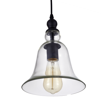 Cosmolight PARIS P01789BK Hanglamp 1x40W/E27