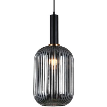 Italux ANTIOLA PND-5588-1L-BK+SG Hanglamp 1x40W/E27 IP20