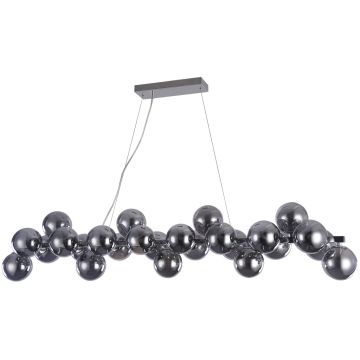 Italux CABELLA PND-5252-A-25-CH+SMK Hanglamp 25x28W/G9 IP20