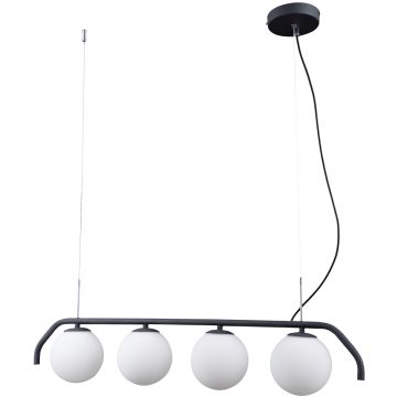 Italux CARIMI PND-3300-4-BK Hanglamp 4x5W/G9 IP20