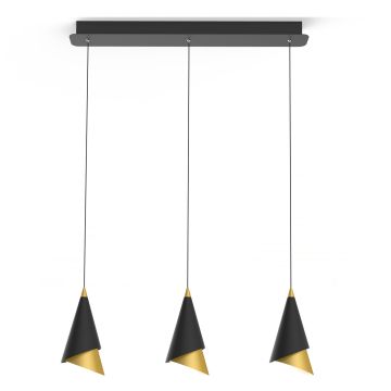 Italux RAALTO PND-433128-2 Hanglamp 3x21W/LED 3000K 588LM IP20