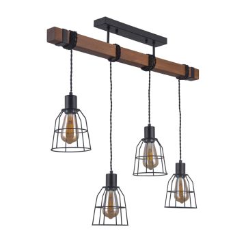 Italux REDA PND-4793-4-L Hanglamp 4x40W/E27