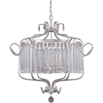 Italux RINALDO PND-33057-6-CH.S Hanglamp 6x40W/E14 IP20