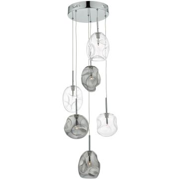 Dar Lighting QUINN QUI6410 Hanglamp 6x20W/G4
