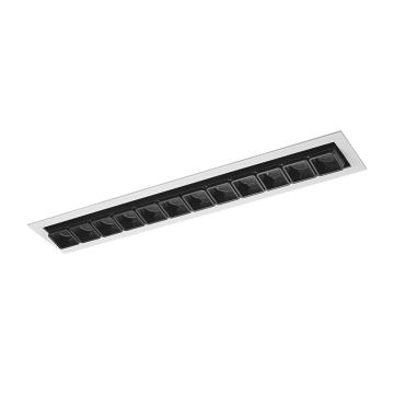 Italux HARPER SL74108/24W S-WH Inbouwspot 12x24W/LED 1510LM IP20