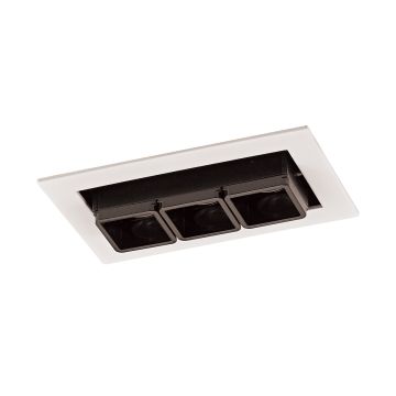 Italux HARPER SL74113/6W S-WH Inbouwspot 3x6W/LED 350LM IP20
