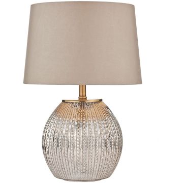 Dar Lighting SONIA SON4232 Tafellamp 1x60w/B22+1x25w/E14