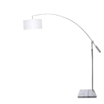 AZzardo BIANCA/WHITE AZ0005 Staande lamp 1x60W/E27 IP20