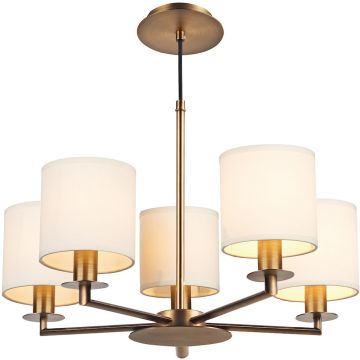 Dar Lighting TYLER TYL0563 Kroonluchter 5x40W/E14