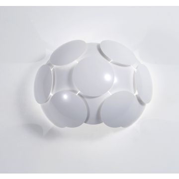 Italux SANTINA WHITE W0317-01A-T5E0 Wandlamp 1x26W/E27