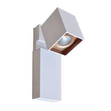 Italux ARAVENA WLB073/5W 4000K WH+GO Wandlamp 1x5W/LED 450LM