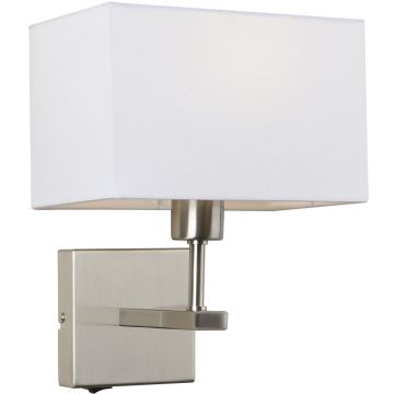 Italux NORTE WL-1122-1-A-SN-RC-WH Wandlamp 1x60W/E27 IP20