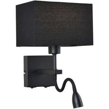 Italux NORTE WL-1122-2-BL-BM-RC-BL Wandlamp 2x60W, 3W/E27, LED 3000K 350LM IP20