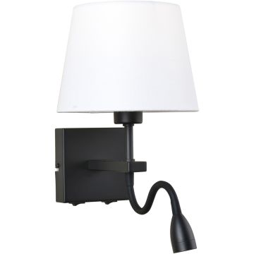 Italux NORTE WL-1122-2-BL-BM-RO-WH Wandlamp 2x60W, 3W/E27, LED 3000K 350LM IP20