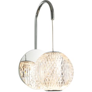 Italux ROSARIO WL-12220121-1A-CR Wandlamp 1x4,2W/LED 3200K 280LM IP20