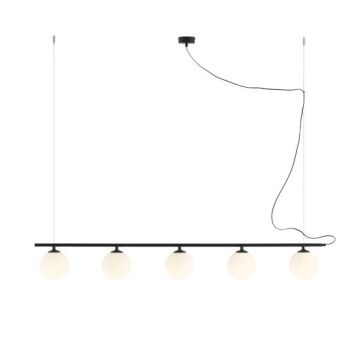 Aldex BERYL GLASS 5 1006F1 Hanglamp 5x40W/E14 IP20