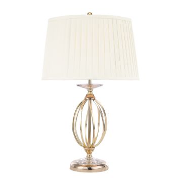 Elstead Lighting AEGEAN AG-TL-POL-BRASS Tafellamp 1x60W/E27