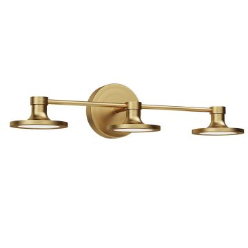Alora Mood Issa ALM-ISSA-3WB-BG Wandlamp 20,6W/LED 2900K 1016lm ip44