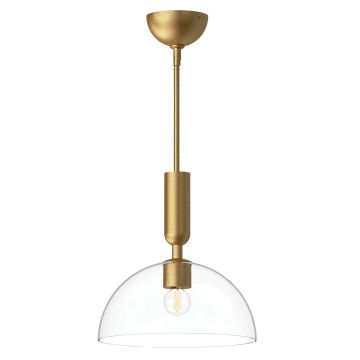 Elstead Lighting Jude ALM-JUDE-P-GD-CL Hanglamp 1x60W/E27 IP20