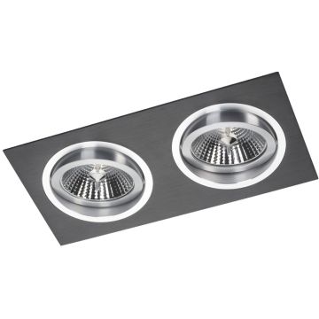 Lumifall ALCAZAR LMF.AZ142BC Inbouwspot 2x50W/G53/AR111