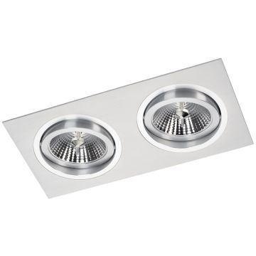 Lumifall ALCAZAR LMF.AZ142SC Inbouwspot 2x50W/G53/AR111