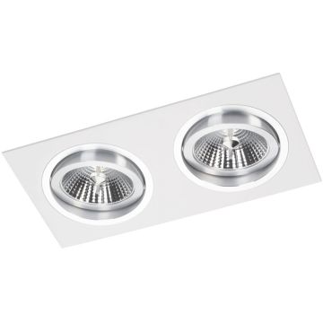 Lumifall ALCAZAR LMF.AZ142WC Inbouwspot 2x50W/G53/AR111