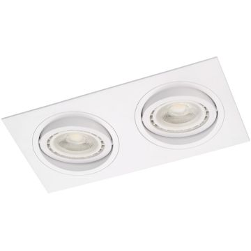 Lumifall ALCAZAR LMF.AZ142WW Inbouwspot 2x50W/G53/AR111