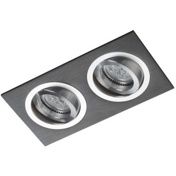 Lumifall ALCAZAR LMF.AZ542BC Inbouwspot 2x50W/G5,3/MR16