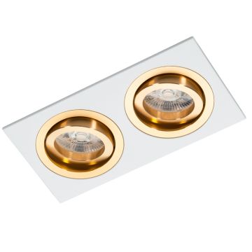 Lumifall ALCAZAR LMF.AZ542WG Inbouwspot 2x50W/MR16 IP20
