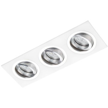 Lumifall ALCAZAR LMF.AZ543WC Inbouwspot 3x50W/G5,3/MR16 lub GU10