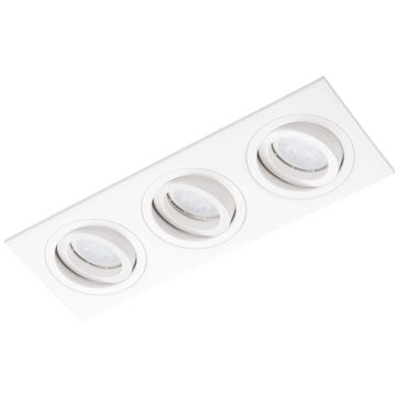 Lumifall ALCAZAR LMF.AZ543WW Inbouwspot 3x50W/G5,3/MR16 lub GU10