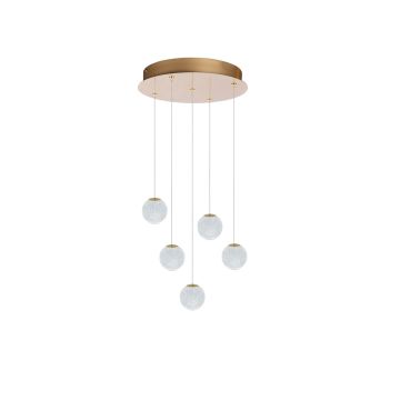 Azzardo EDEM AZ6018 Hanglamp 5x21W/LED 3000 1680lm IP20