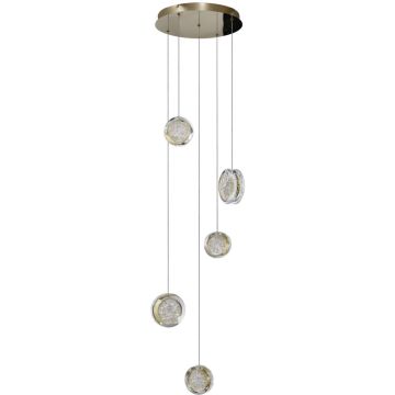 Azzardo EUFORIA PENDANT AZ6738 Hanglamp 5x30W/LED 3000k IP20