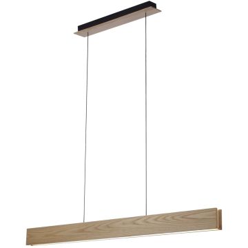 AZzardo LARIA WOOD AZ2700 Hanglamp 1x10/40W/LED 3000K 3000LM IP20