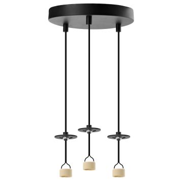 Azzardo LUCAS AZ6158 Hanglamp 3x10W/GU10 IP20