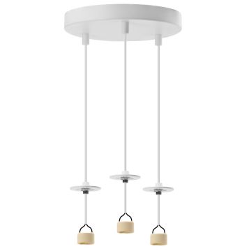 Azzardo LUCAS AZ6159 Hanglamp 3x10W/GU10 IP20