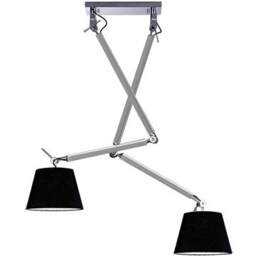AZzardo ZYTA AZ2301 Plafondlamp 2x60W/E27 IP20