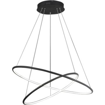 Milagro ORION BLACK ML508 Hanglamp 2x53W/LED 3710LM