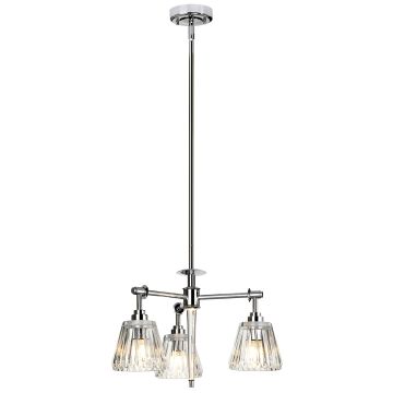 Elstead Lighting AGATHA BATH-AGATHA3P-PC Plafondlamp 3x3,5W/G9 320LM IP44
