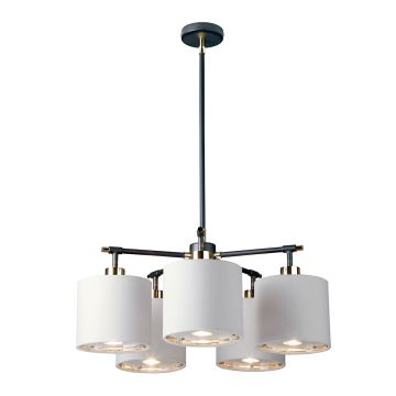 Elstead Lighting Balance BALANCE5-BKPN Kroonluchter 5x60W/E27