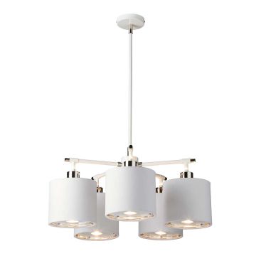 Elstead Lighting BALANCE BALANCE5-WPN Kroonluchter 5x60W/E27
