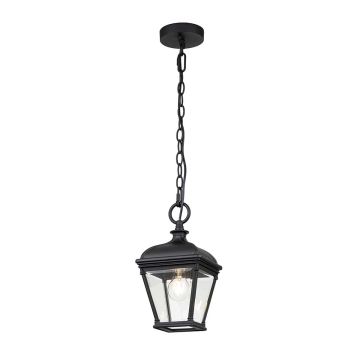 Elstead Lighting Bayview BAYVIEW-8M-BK Hanglamp 1x60W/E27 IP44