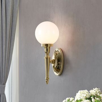 Elstead Lighting DRYDEN BATH-DRYDEN4-PB Wandlamp 1x40W/G9 IP44