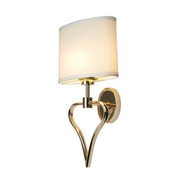 Elstead Lighting FALMOUTH BATH-FALMOUTH-FG Wandlamp 1x3,5W/G9 + 1x1W/LED 320LM, 70LM IP44