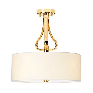Elstead Lighting FALMOUTH BATH-FALMOUTH-SF-FG Plafondlamp 3x3,5W/G9 320LM IP44