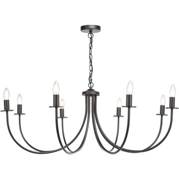 Dar Lighting Becca BEC0822 Kroonluchter 8x40w/e14