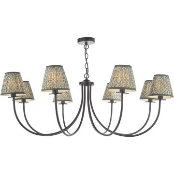 Dar Lighting Becca BEC0822-EST2624 Kroonluchter 8x40w/E14