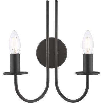 Dar Lighting Becca BEC0922 Wandlamp 2x40w/e14