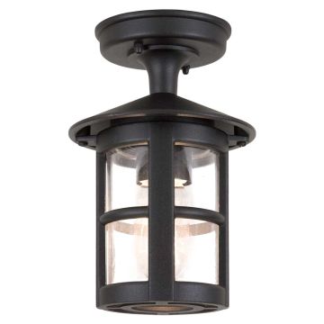 Elstead Lighting HEREFORD BL21A-BLACK Plafondlamp 1x60W/E27 IP43
