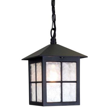 Elstead Lighting WINCHESTER BL18B-BLACK Hanglamp 1x60W/E27 IP43